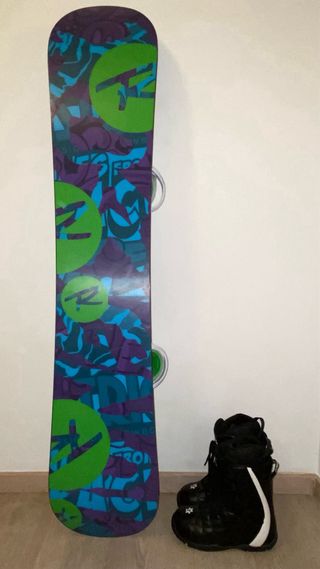 Tabla y botas snowboard Rossignol