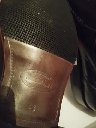 Zapatos de vestir de piel Made in Italy Manuelli