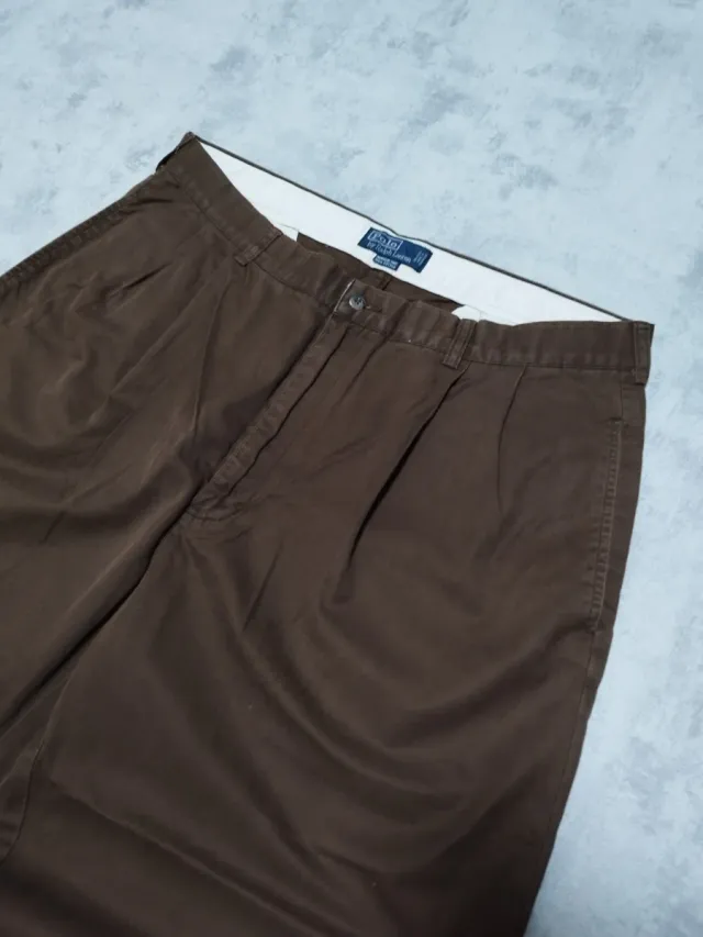 Pantalón Chino Marrón Vintage Ralph Lauren