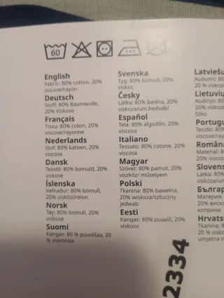Funda Nórdica Ikea KLIPPNEJLIKA