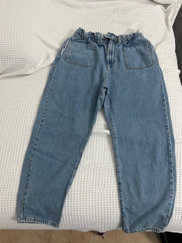 Pantalón vaquero tobillero talla 42