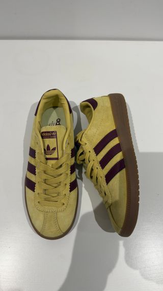 Zapatillas Adidas Bermuda Mostaza Talla 38 - Nueva