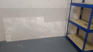 Encimera de mármol con fregadero y desagüe