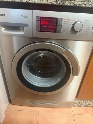 Lavadora Secadora Bosch Logixx 7/4 no gira