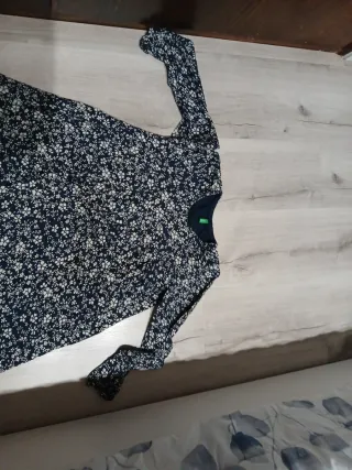 Vestido niña estampado floral