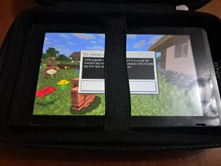 Nintendo Switch V1 + Mando Grip + Funda