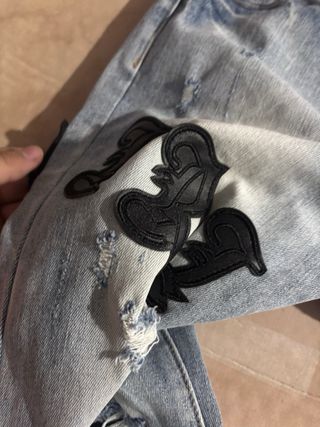 Pantalón Amiri Vaquero Desgastado Talla M