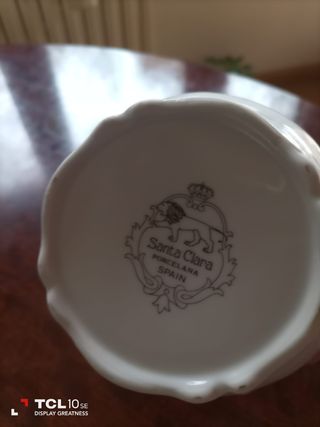 Juego Café Porcelana Santa Clara