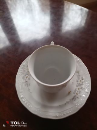 Juego Café Porcelana Santa Clara