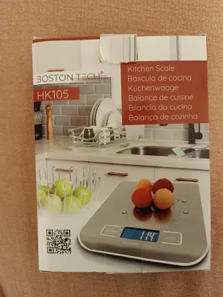 Báscula Cocina Digital Boston Tech HK105