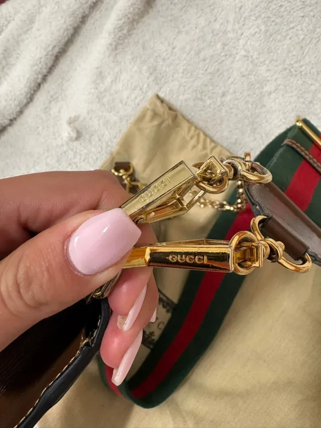 Bolso Gucci 1955 Horsebit Beige/Marrón