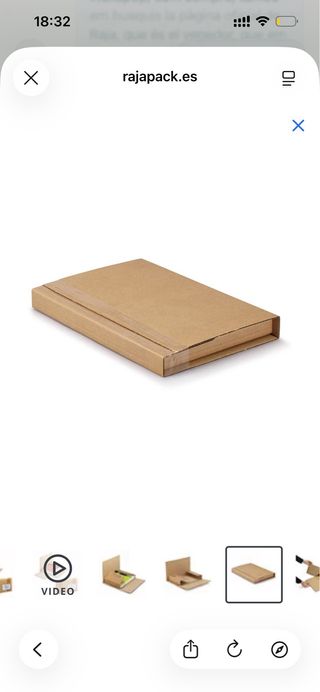 Lote 600 Cajas Cartón RAJA EC01 23x15