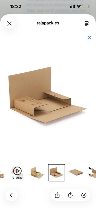 Lote 600 Cajas Cartón RAJA EC01 23x15