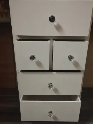 Cómoda blanca 68x35x26