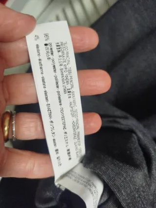 Abito Zara grigio arancione taglia S