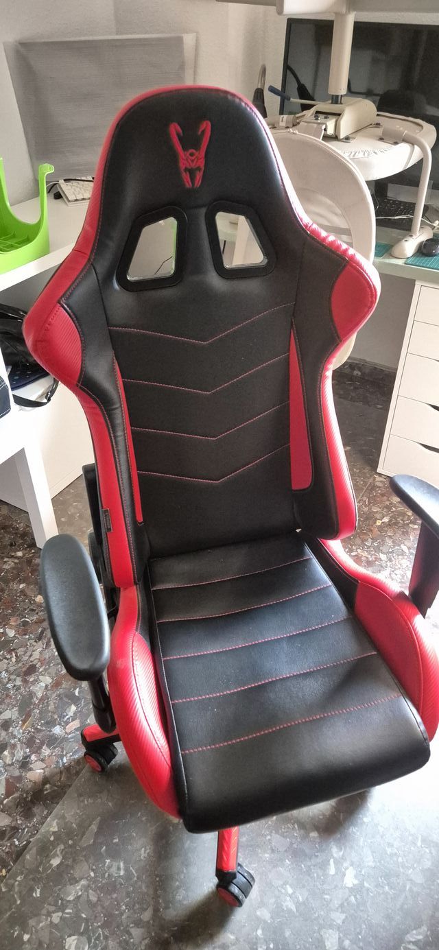 Sillón Stinger Gaming Rojo y Negro