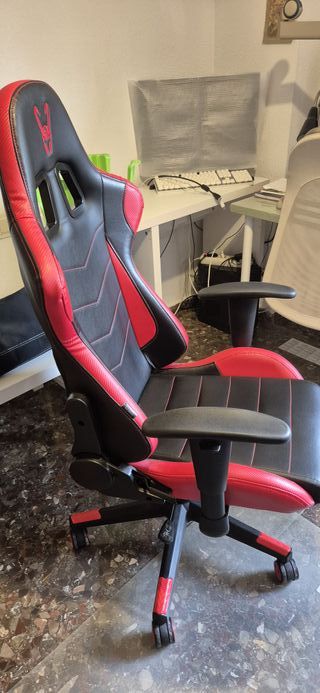 Sillón Stinger Gaming Rojo y Negro