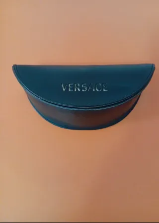 Occhiali da sole Versace nero e rosso