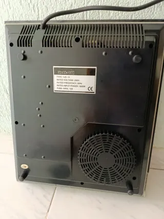 Placa de inducción portátil Electric Cool 1800w