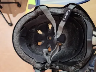 Casco de Bicicleta Rojo y Negro Nuevos