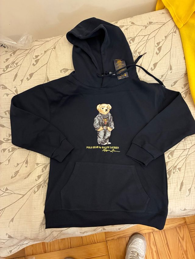 Sudadera Polo Ralph Lauren Oso Azul
