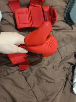 Guantes MMA Rojos