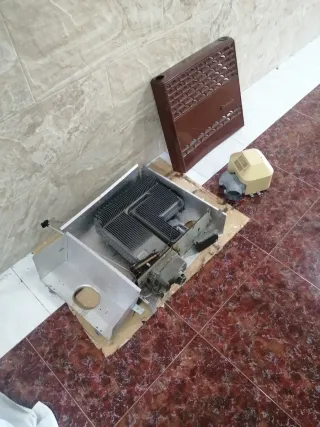 Calentador de gas para caravana