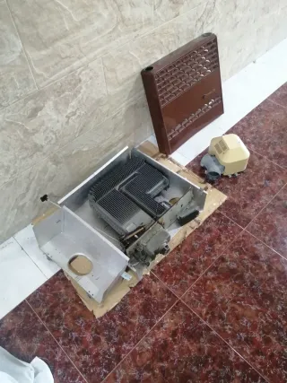 Calentador de gas para caravana