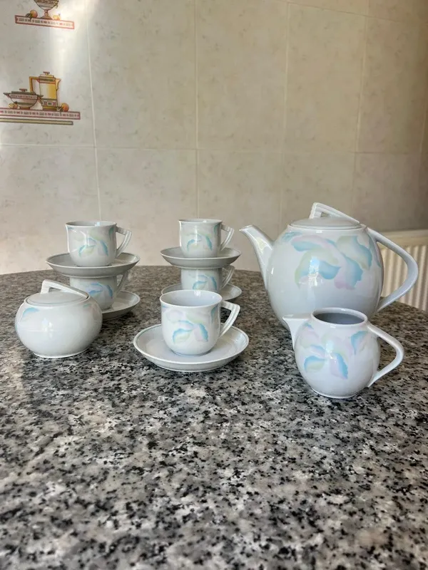 Set caffè/tè Bareuther Bavaria – Porcellana