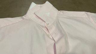 Ermenegildo zegna light pink shirt couture