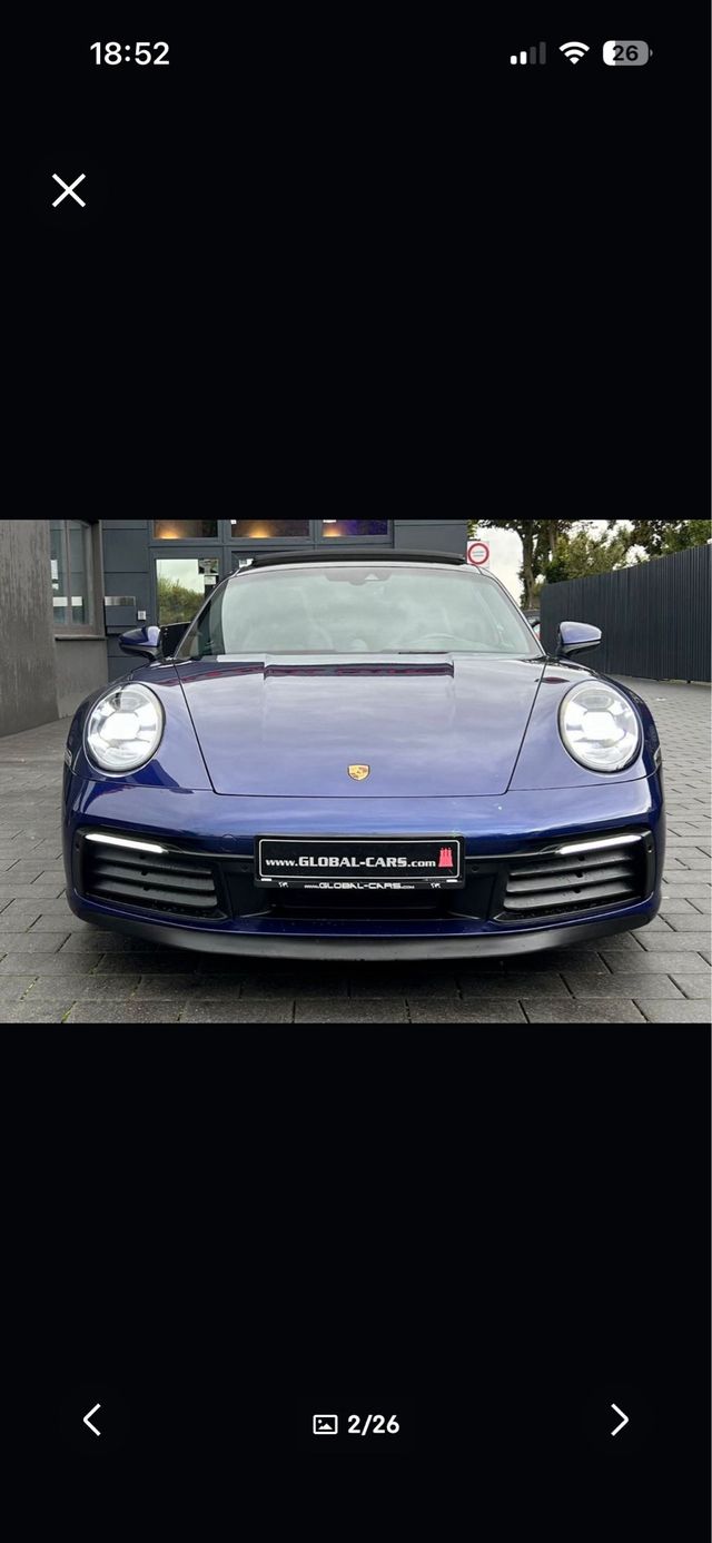 PORSCHE 911 992 CARRERA 4S CERAMIC BRAKES 2019 450