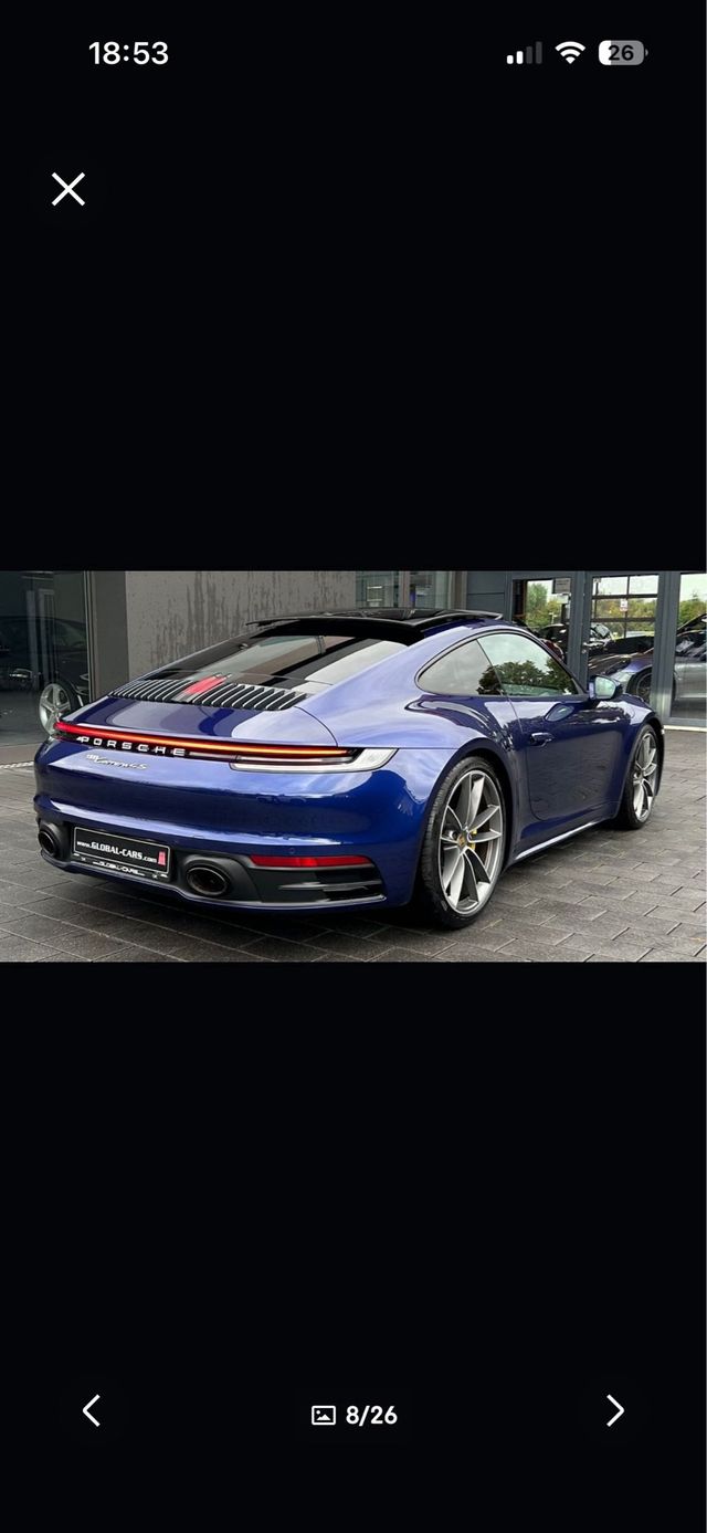 PORSCHE 911 992 CARRERA 4S CERAMIC BRAKES 2019 450