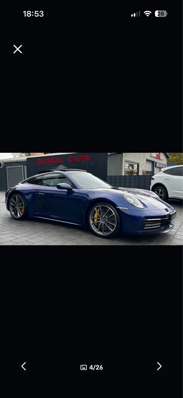 PORSCHE 911 992 CARRERA 4S CERAMIC BRAKES 2019 450