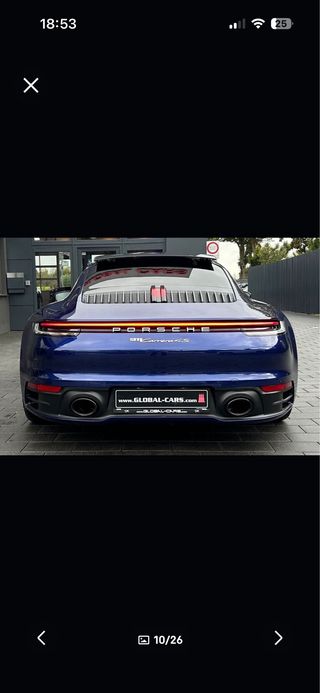 PORSCHE 911 992 CARRERA 4S CERAMIC BRAKES 2019 450