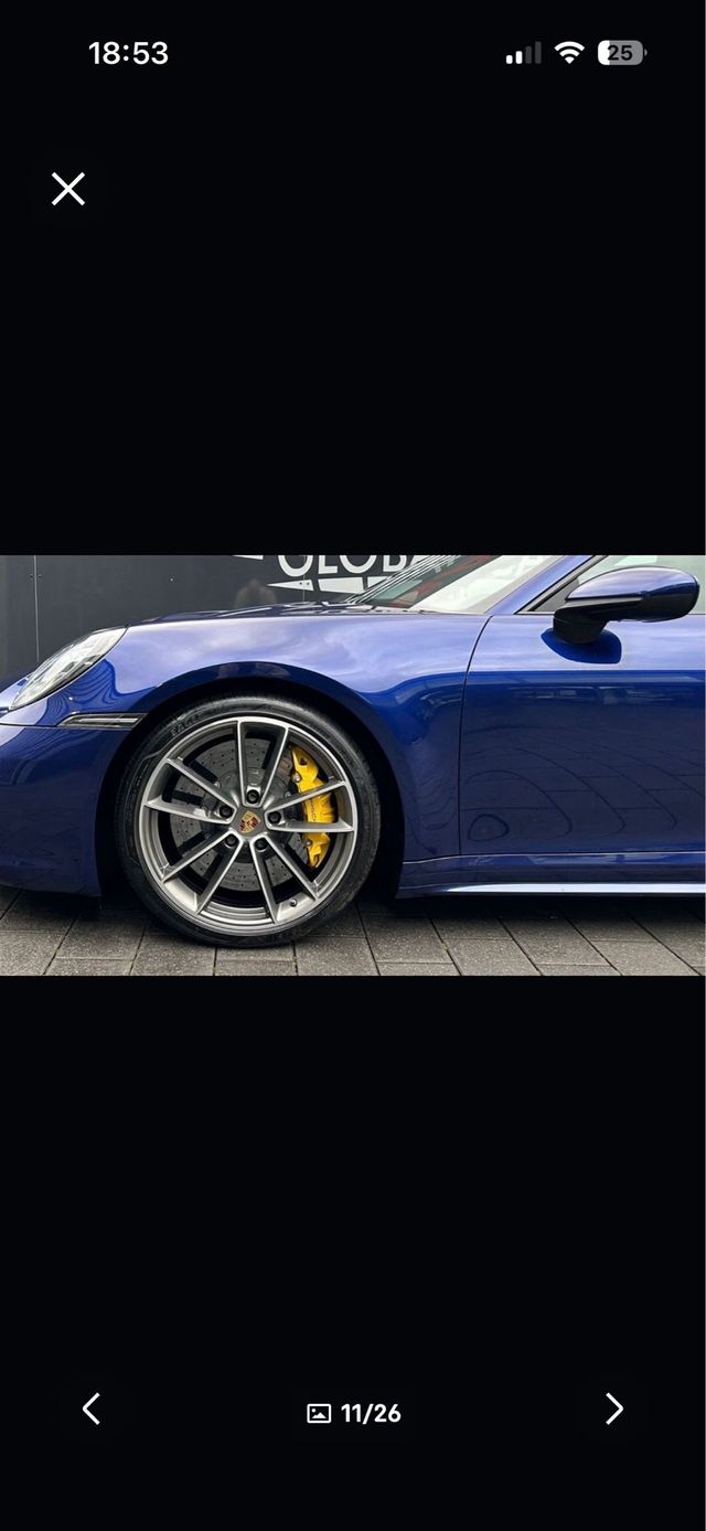 PORSCHE 911 992 CARRERA 4S CERAMIC BRAKES 2019 450