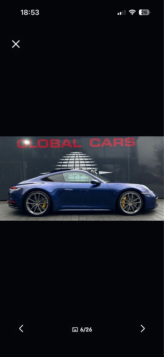 PORSCHE 911 992 CARRERA 4S CERAMIC BRAKES 2019 450