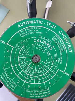 Elma Cyclotest Automatic Test