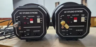 Pack 2 Flash de estudio fotografía 250Ws strobe