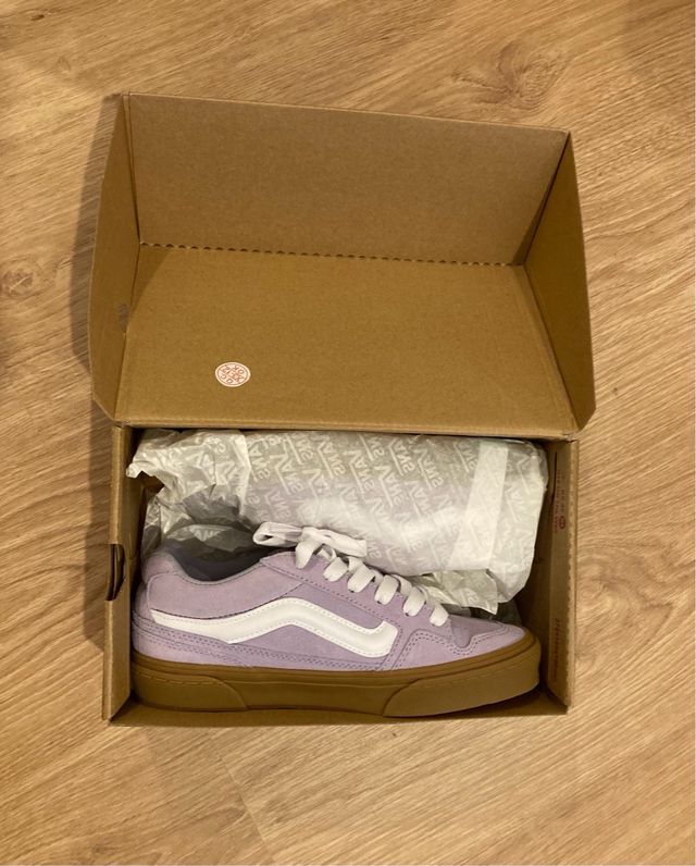 Zapatillas Vans Caldrone Mujer Morado/Blanco 36.5