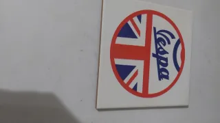 Azulejo Vespa Union Jack Italia