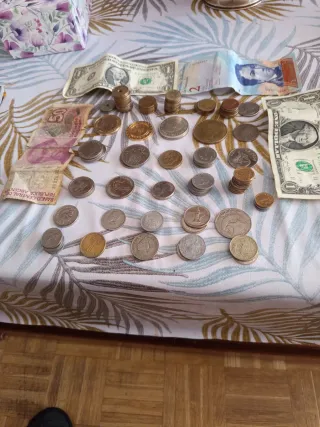 Monedas antiguas de franco