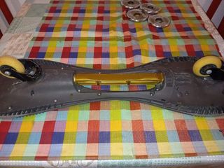 Patinete Oxelo Negro y Amarillo