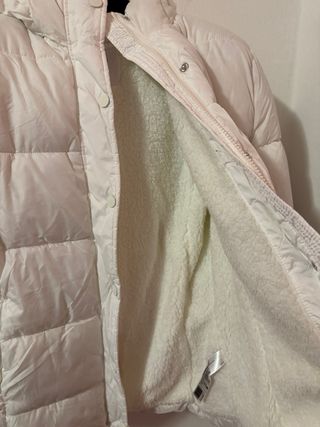 giaccone bianco invernale imbottino Terranova