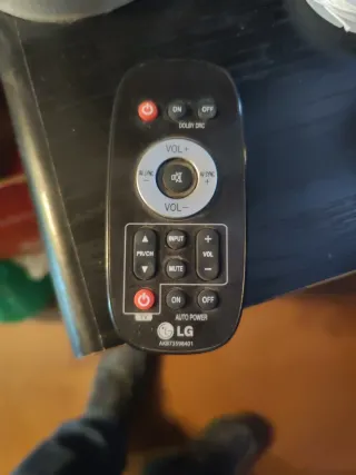 Barra de Sonido LG Negra