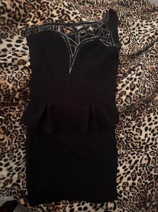 Vestido negro fiesta talla S/M
