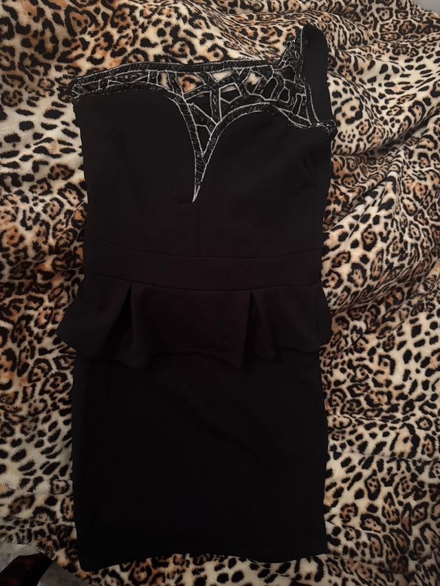 Vestido negro fiesta talla S/M