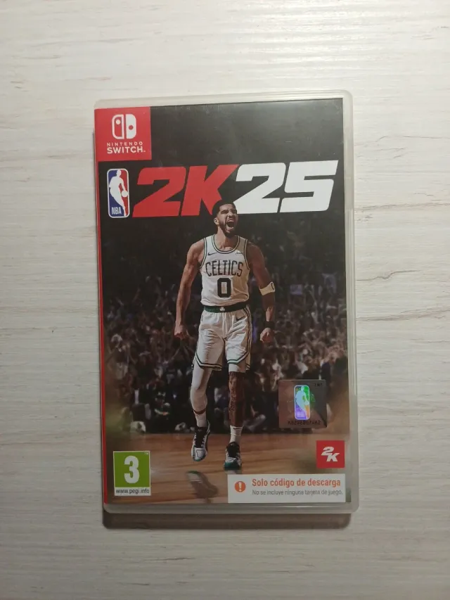 Carátula NBA 2K25 Nintendo Switch
