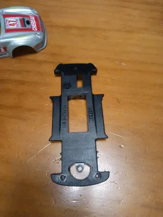 Carroceria y chasis Scalextric Porsche 911