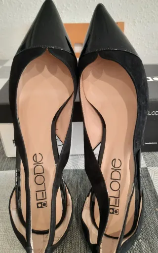 Zapatos Elodie Negros Mujer