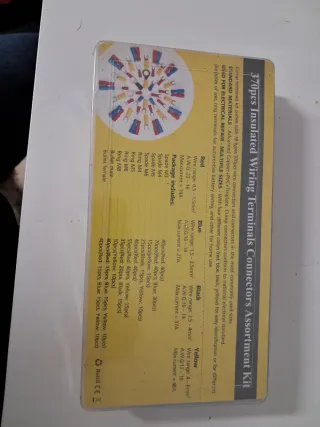 Kit 370 Terminales Eléctricos Aislados